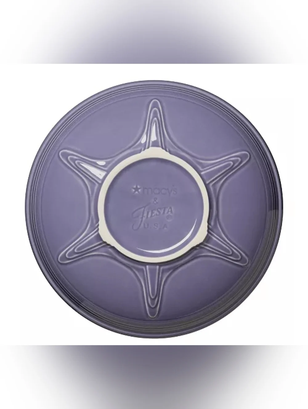 FIESTA LAVENDER PRESENTATION BOWL